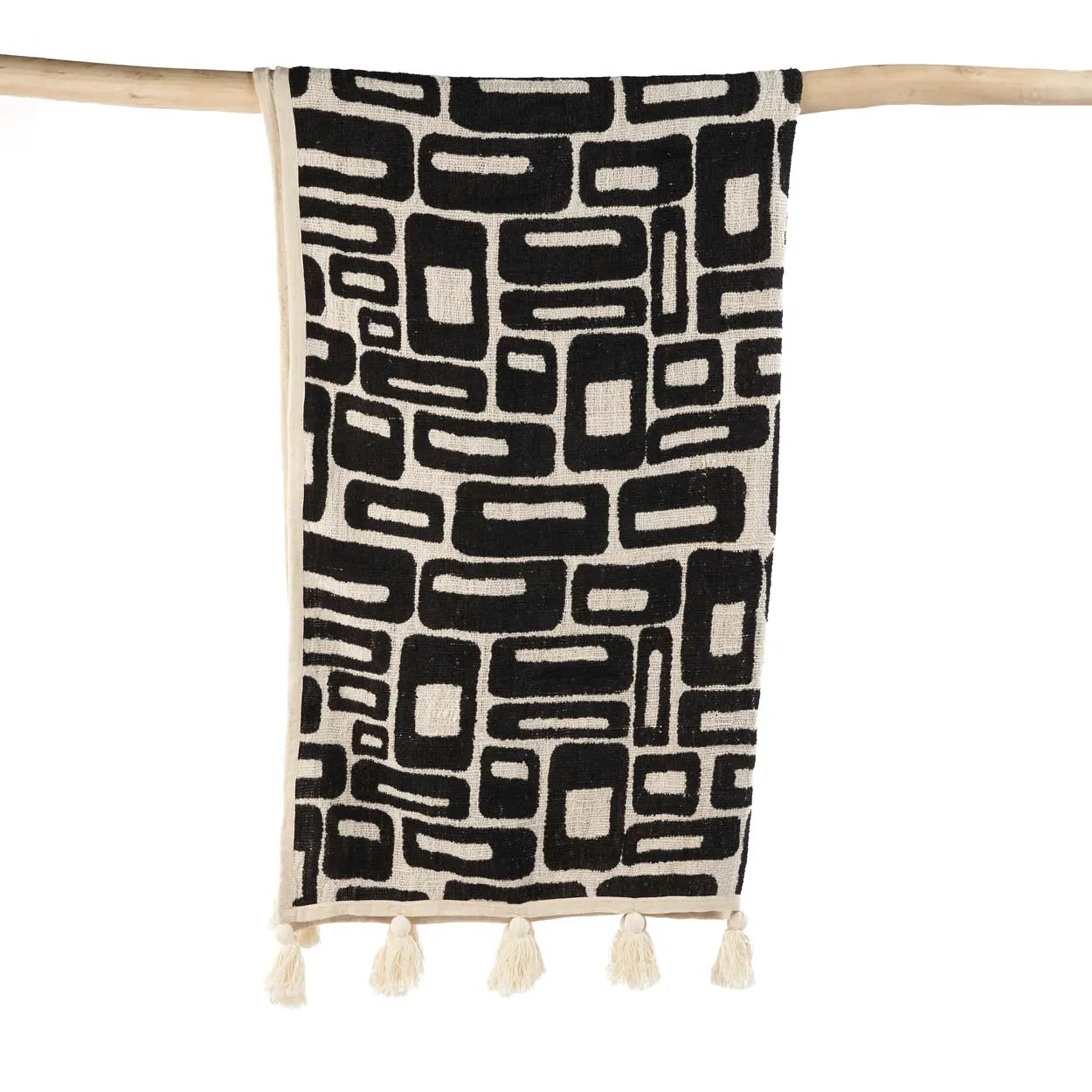 the-aztec-bed-throw-natural-black