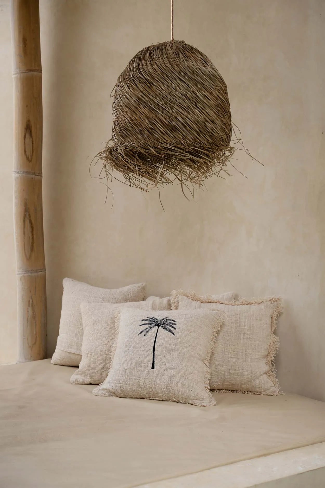 the-gili-palm-cushion-cover-natural-black